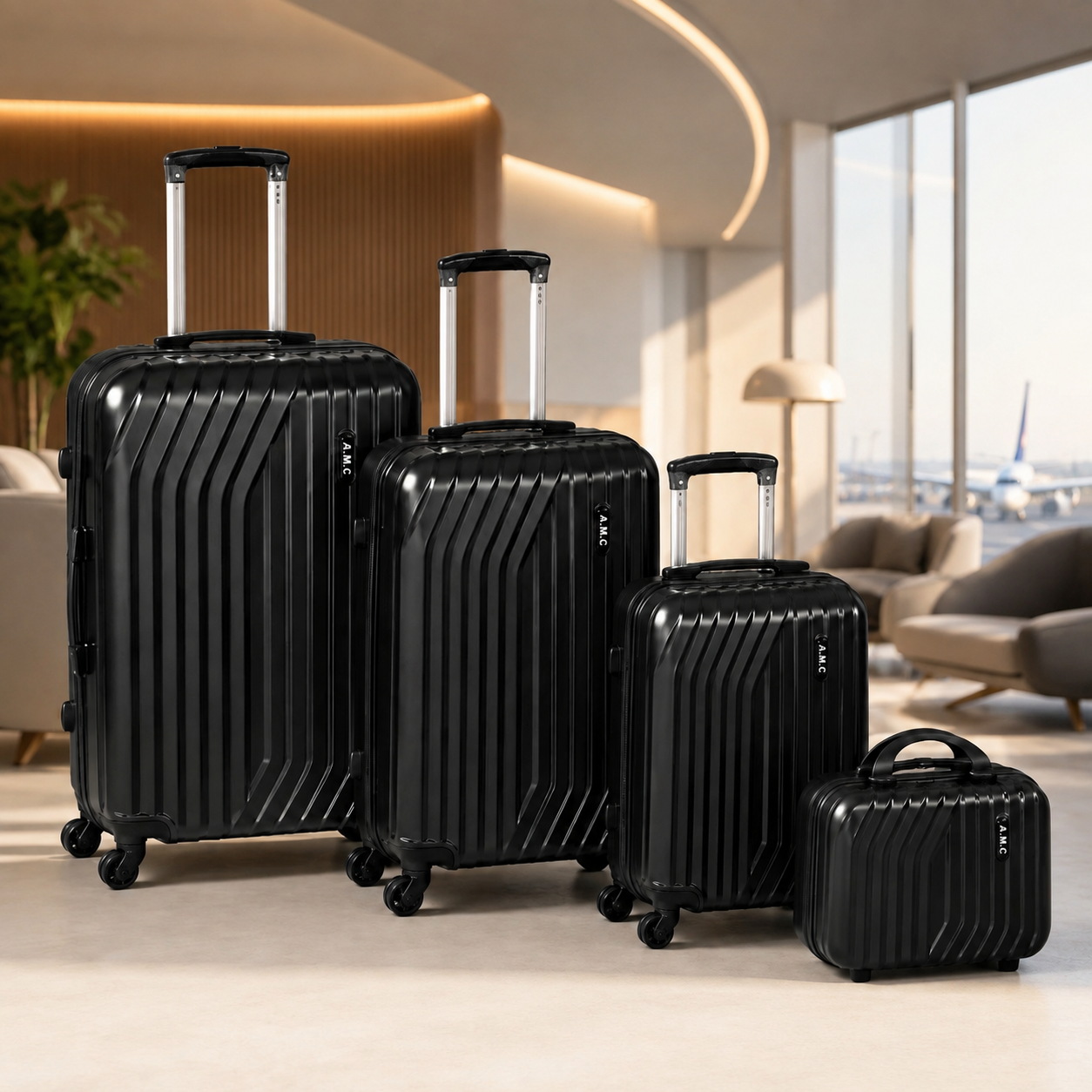 Set valigie 4 pezzi