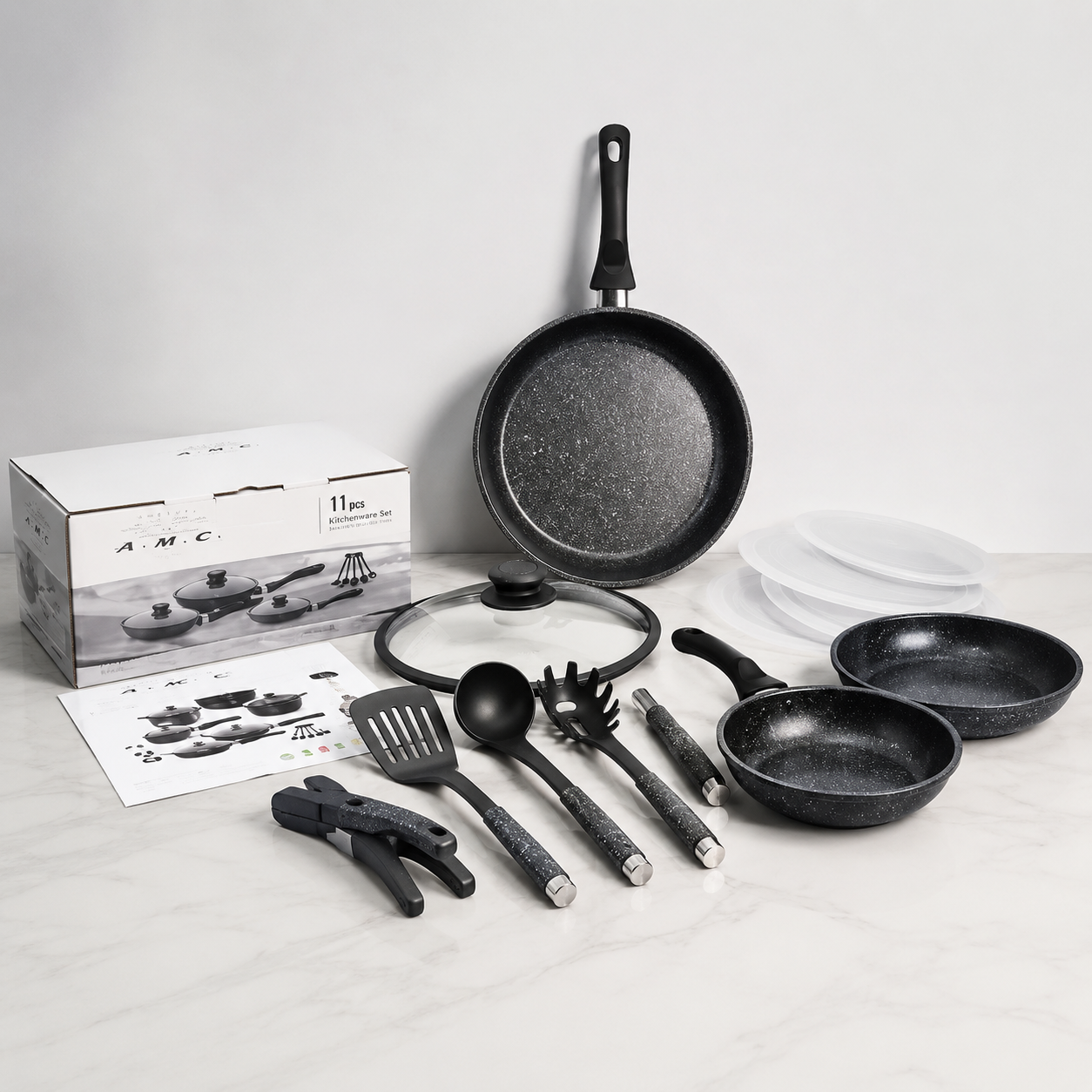 Contenuto set padelle